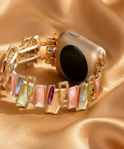 Colorful Enamel Stretch Smartwatch Band